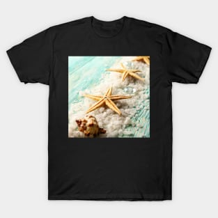 Starfish and Sea Shell T-Shirt